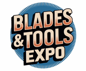 Logo Blades & Tools Expo, salon de la coutellerie et de l'EDC à Nantes