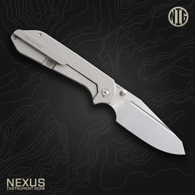 Couteau Nexus Instrument Gear vu de profil